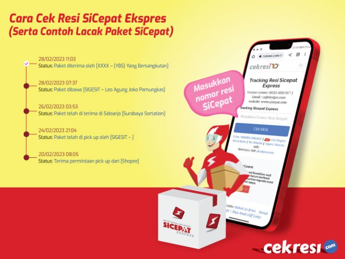 Cara Mengatasi Masalah Cek Resi Sicepat Halu