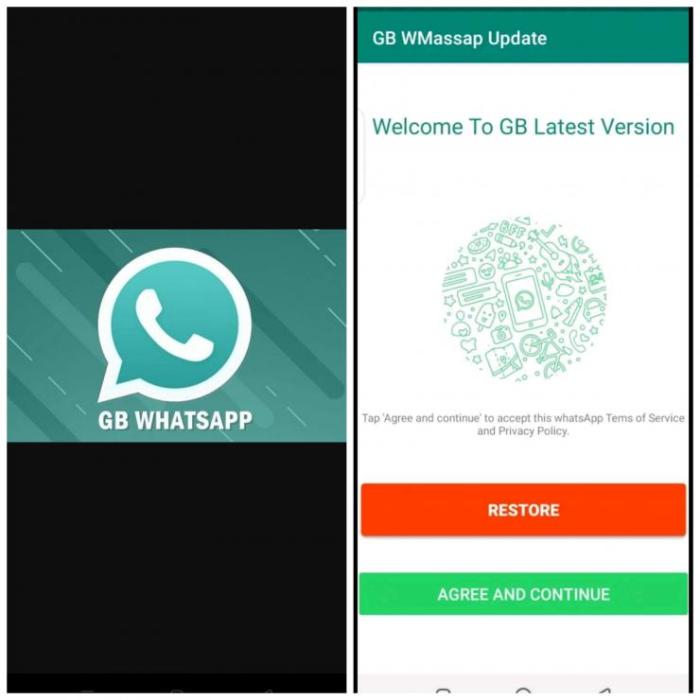 Whatsapp old back step bring messenger guide advertisement device