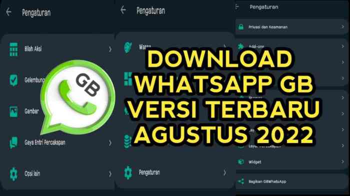 Download Wa Gb Lama Versi Anti Banned