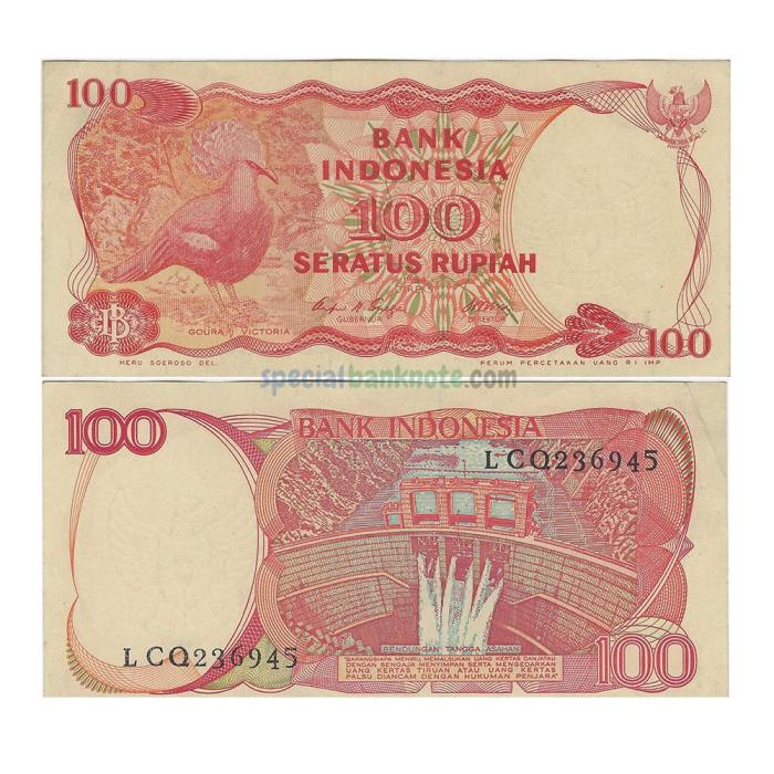 Seratus rupiah foreign