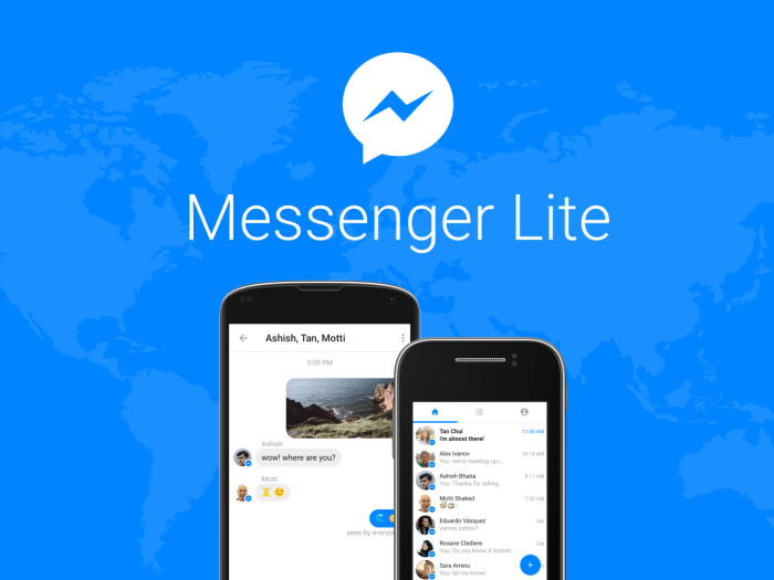 Cara Masuk Messenger Lite Tanpa Facebook