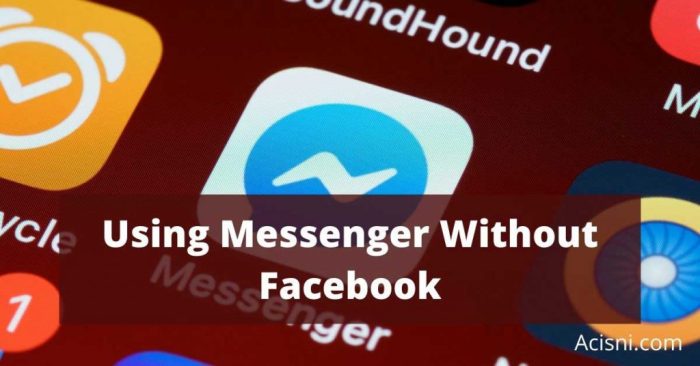 Cara Masuk Messenger Lite Tanpa Facebook